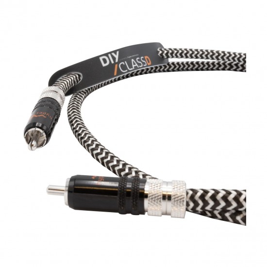 DIYClassD Stereo Interconnect RCA-RCA 1m