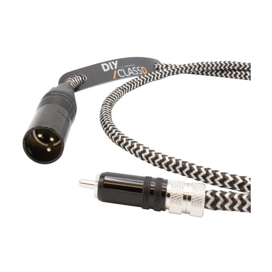 DIYClassD Stereo Interconnect RCA-XLR 2m