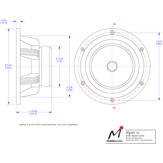 Mark Audio Alpair 12PW