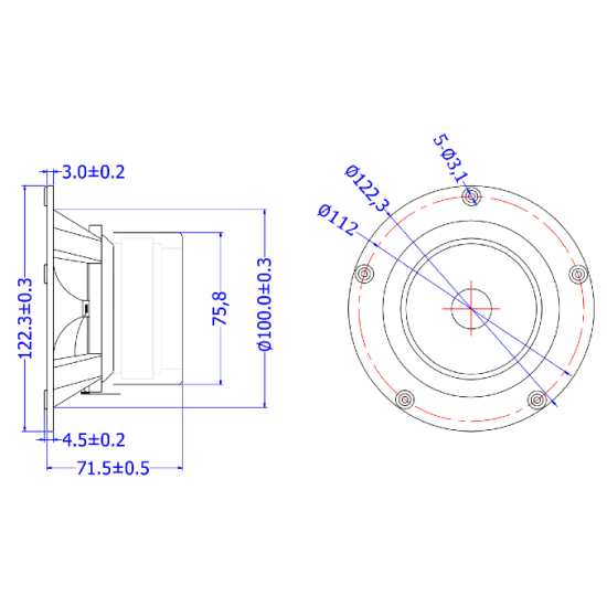 Mark Audio Pluvia 7.2 HD Chrome