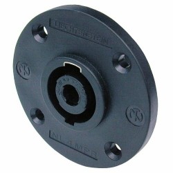 Neutrik NL4MPR Speakon 4 Pole Round Chassis Mount 4P